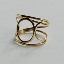 Load image into Gallery viewer, Bent and Hammered Ring
