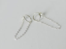 Load image into Gallery viewer, Chained Hoops