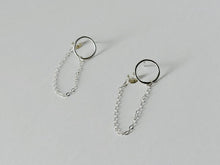 Load image into Gallery viewer, Chained Hoops