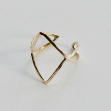 Load image into Gallery viewer, Empty Diamond Midi Ring