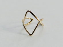 Load image into Gallery viewer, Empty Diamond Midi Ring