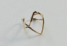 Load image into Gallery viewer, Empty Diamond Midi Ring