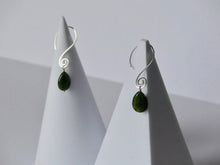 Load image into Gallery viewer, Silver and Swirl Earrings
