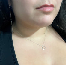 Load image into Gallery viewer, Small Dangling Heart Necklace
